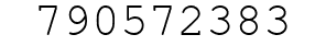 Number 790572383.