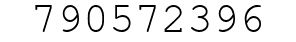 Number 790572396.