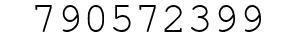 Number 790572399.