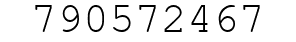 Number 790572467.