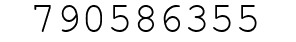 Number 790586355.
