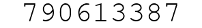 Number 790613387.