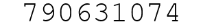 Number 790631074.