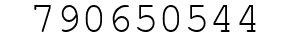 Number 790650544.