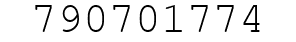 Number 790701774.