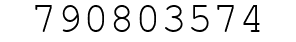 Number 790803574.