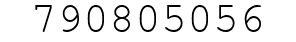 Number 790805056.