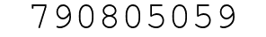 Number 790805059.