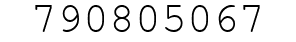Number 790805067.