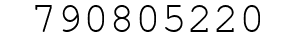 Number 790805220.