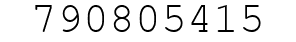 Number 790805415.