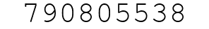 Number 790805538.
