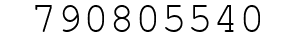 Number 790805540.