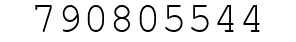 Number 790805544.