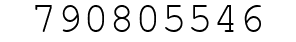 Number 790805546.