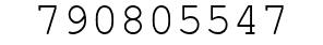 Number 790805547.