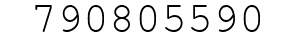 Number 790805590.