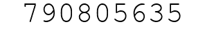 Number 790805635.