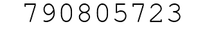Number 790805723.