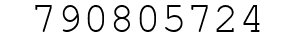 Number 790805724.