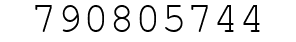 Number 790805744.