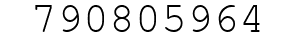 Number 790805964.