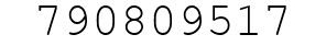 Number 790809517.