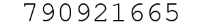 Number 790921665.