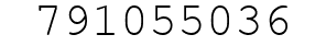 Number 791055036.