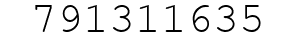 Number 791311635.