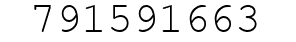 Number 791591663.