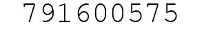 Number 791600575.