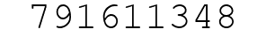 Number 791611348.