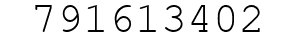 Number 791613402.