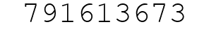 Number 791613673.