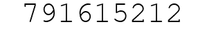 Number 791615212.
