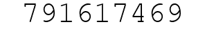 Number 791617469.