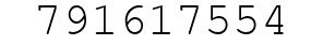 Number 791617554.