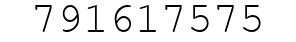 Number 791617575.