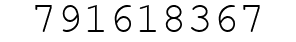 Number 791618367.