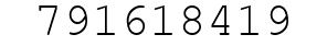 Number 791618419.