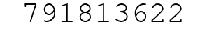Number 791813622.
