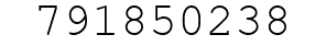 Number 791850238.
