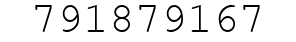 Number 791879167.