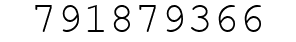 Number 791879366.