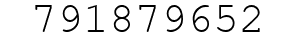 Number 791879652.