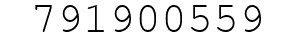 Number 791900559.