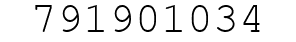 Number 791901034.