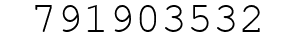Number 791903532.