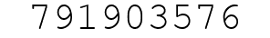 Number 791903576.